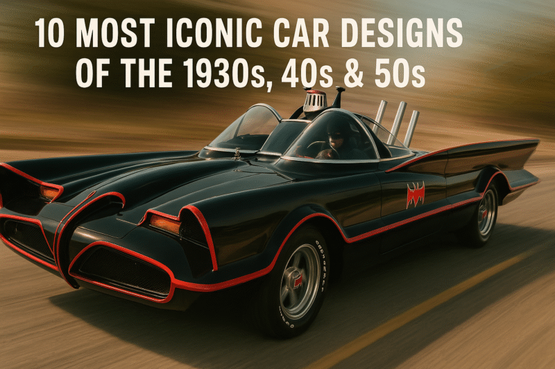 The Golden Age: 10 Most Iconic Unconventional Car Designs of the 1930s, 40s & 50s
