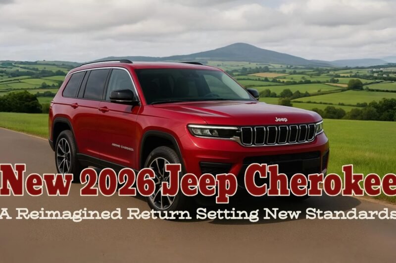2026 Jeep Cherokee: A Reimagined Return Setting New Standards