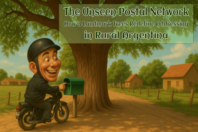 The Unseen Postal Network: How 3 Landmark Trees Redefine Addressing in Rural Argentina