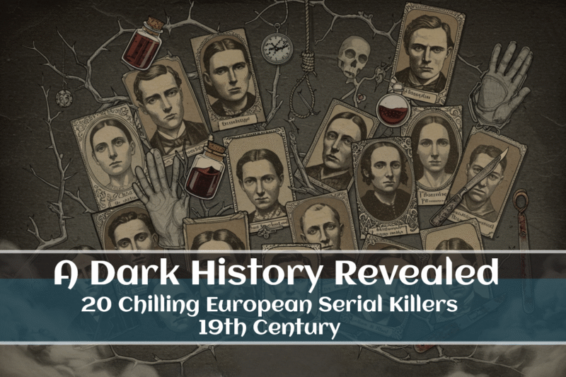 20 Chilling European Serial Killers 19th Century: A Dark History Revealed