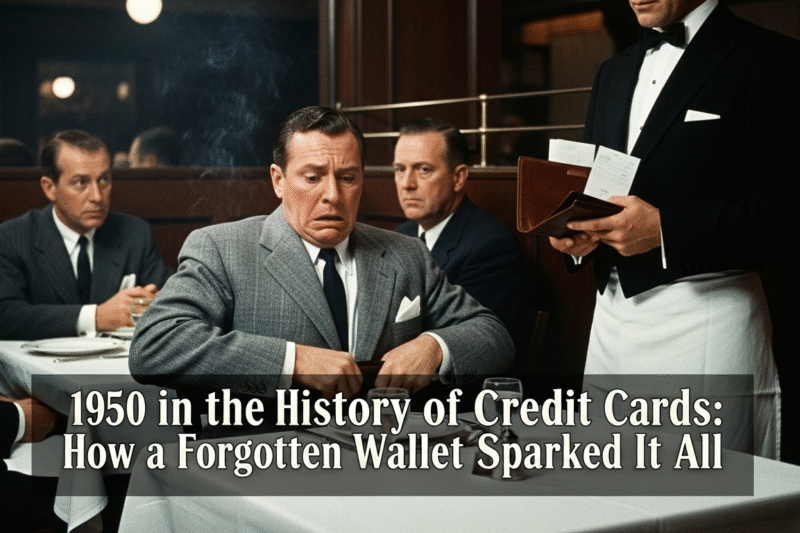 1950 in the History of Credit Cards: How a Forgotten Wallet Sparked It All