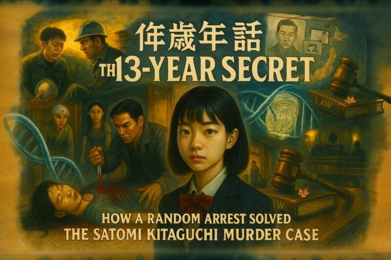 Satomi Kitaguchi Murder Case: How a Random Arrest Solved Secret!