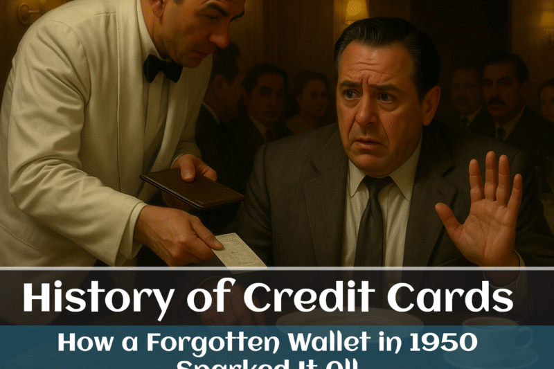 1950 in the History of Credit Cards: How a Forgotten Wallet Sparked It All